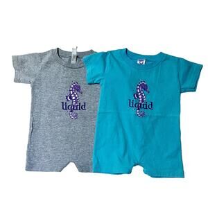 Liquid Surf Shop Romper Bundle Size 18m
